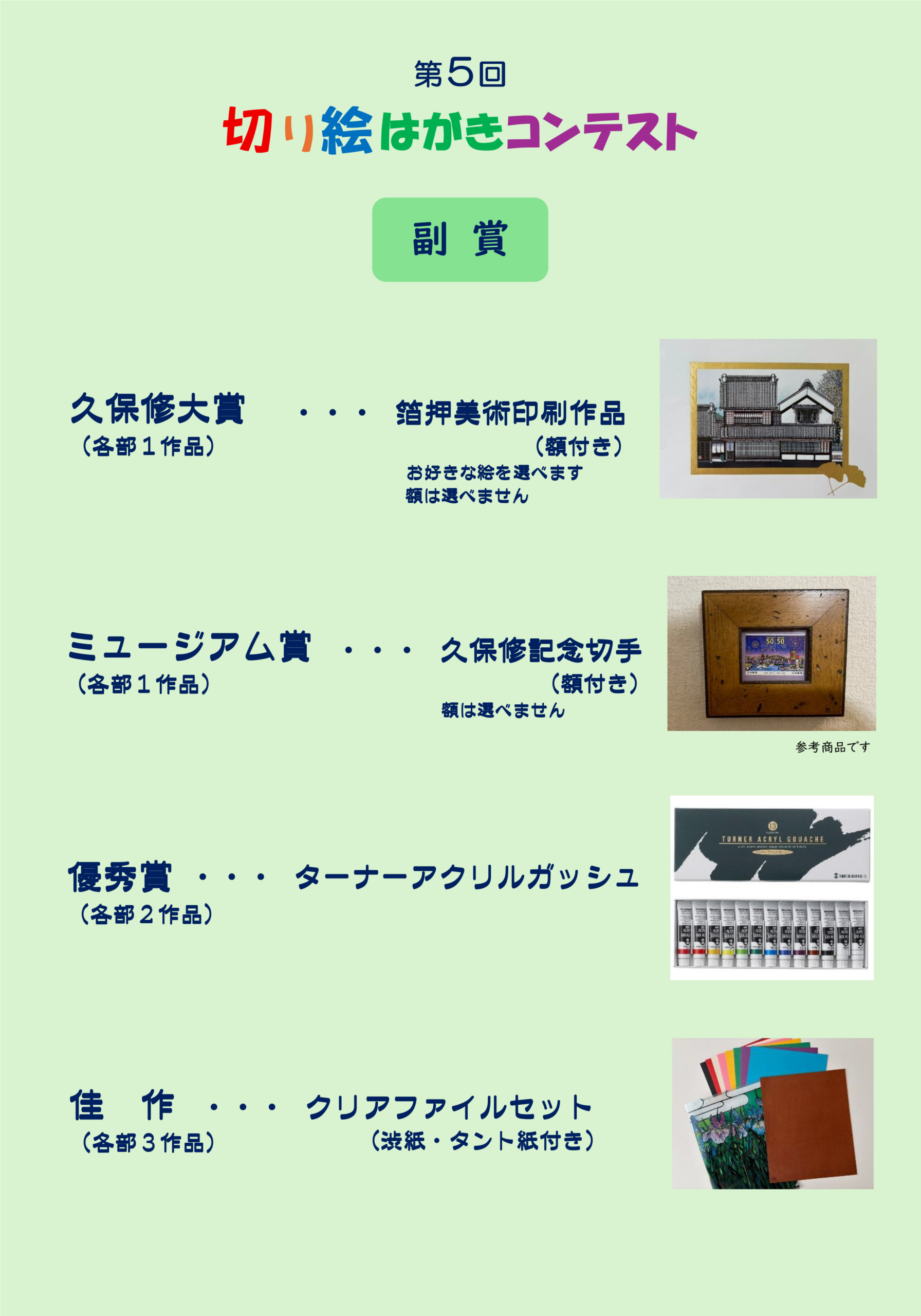 副賞案内